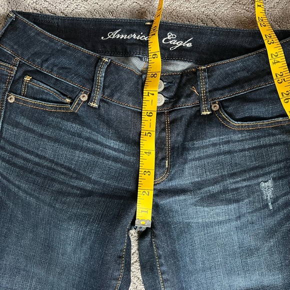 American Eagle Artist Jeans Cropped 8 Regular - Picture 8 of 11